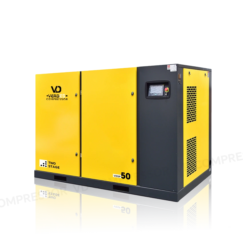 saving energy Two Stage Screw Air Compressor