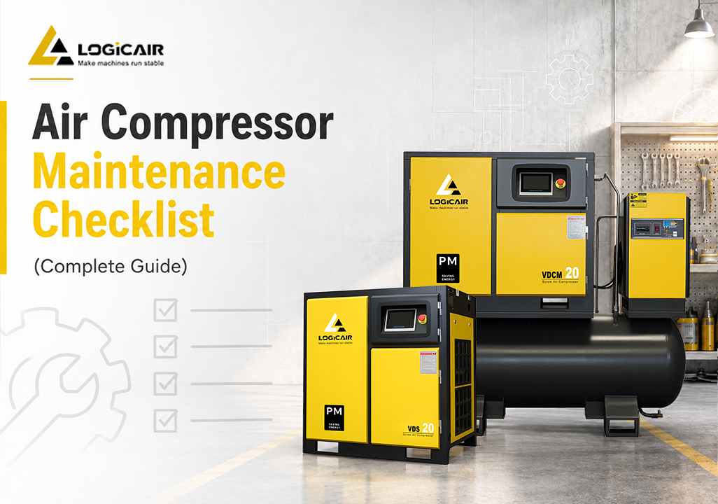 How to maintain screw air compressor